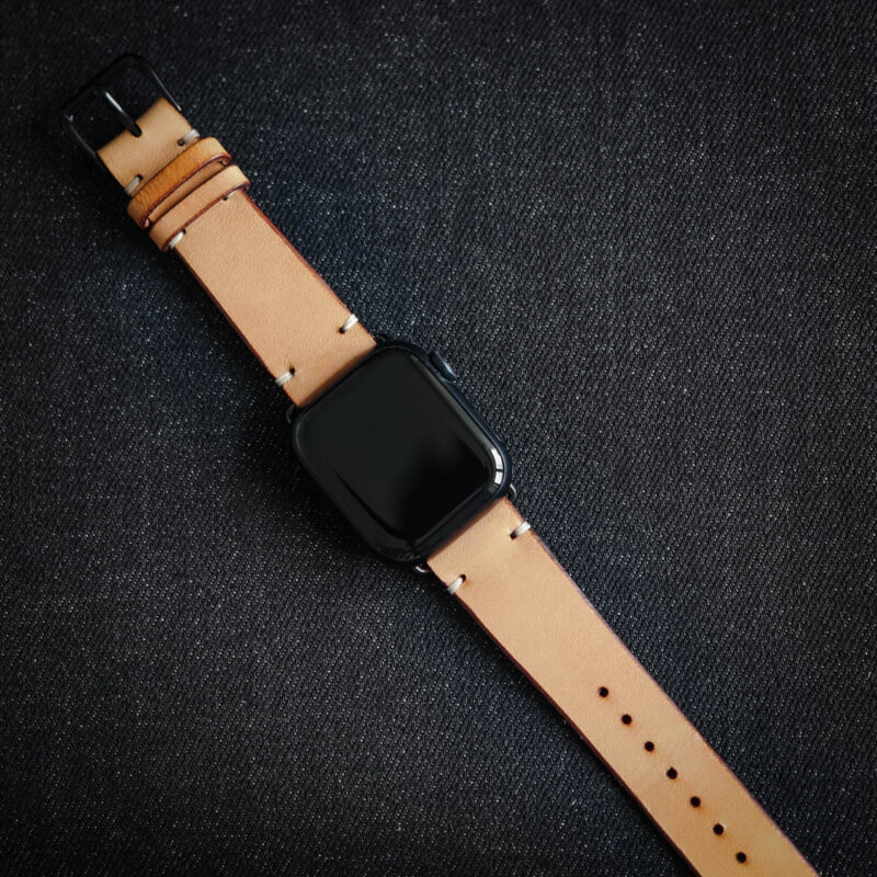 Läderarmband till Apple Watch Natur 1