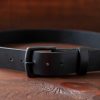 Classic Leather Belt - Dark Edition