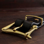 fireman's quick release leather belt