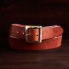 No. 2 Brown Garrison Leather Belt