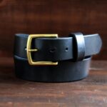 Classic Leather Belt Black