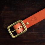 No. 5 Brown Garrison Leather Belt