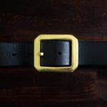 no. 6 black garrison leather belt