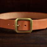 No. 6 Natural Garrison Leather Belt