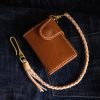 No. 62 Leather Biker Wallet Brown